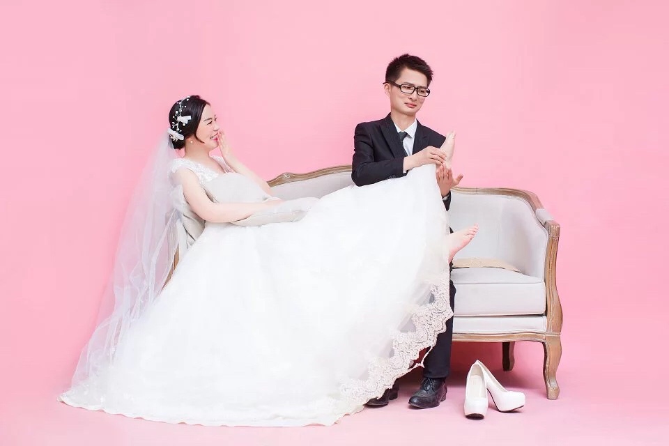 婚纱照今日出炉