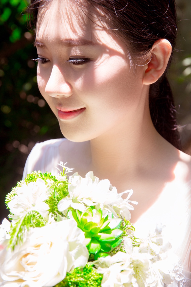 闺蜜的婚纱照，发给大家参考参考[两眼放光]