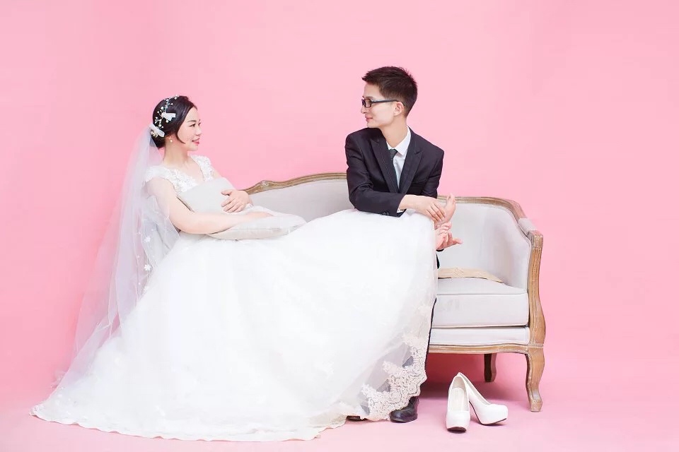 婚纱照今日出炉