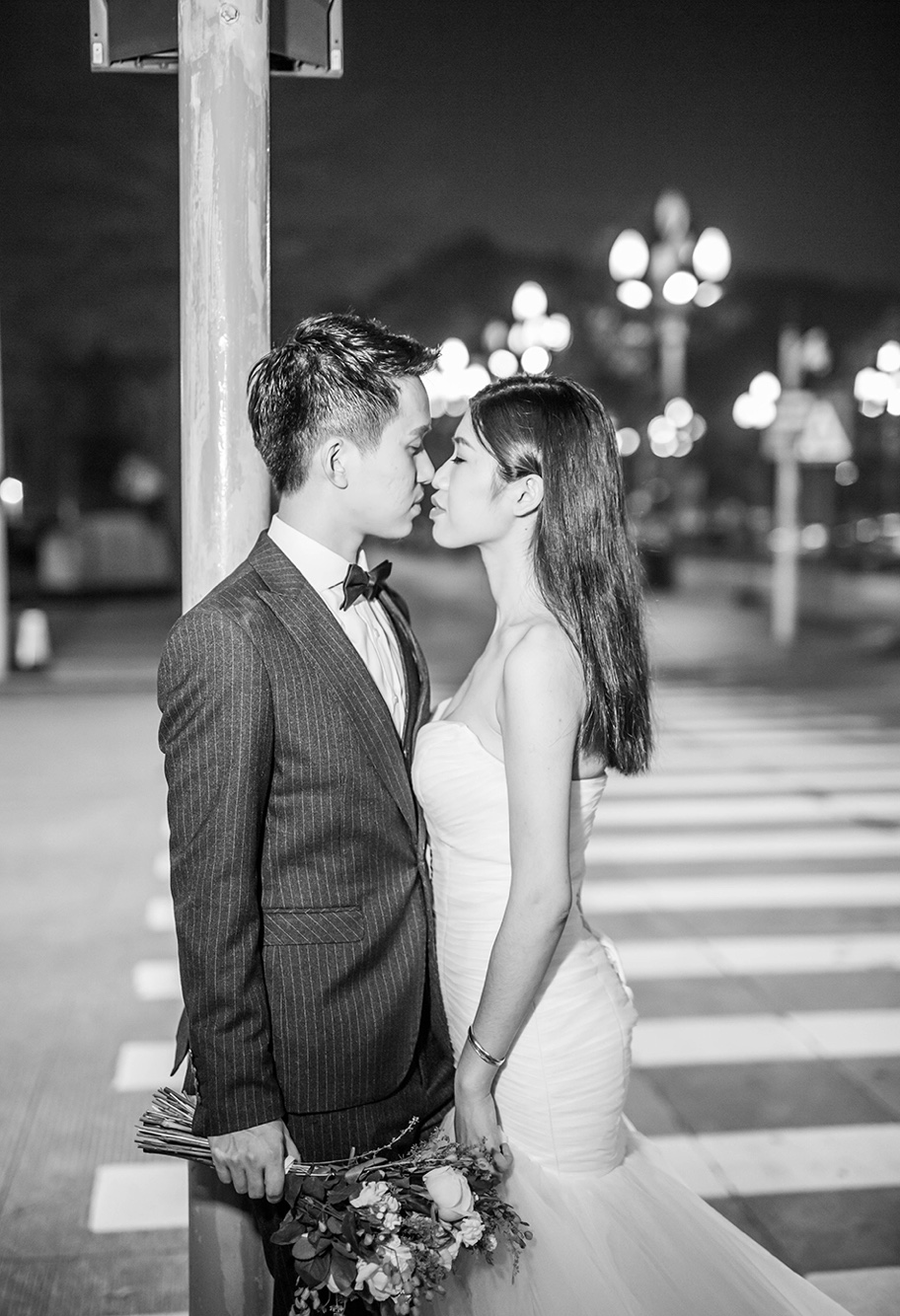 旅图视觉拍滴婚纱照，很喜欢就来几张夜景好了[大笑][大笑][大笑]