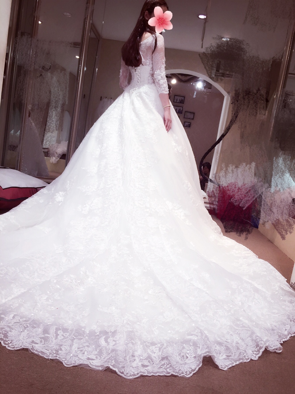 婚纱礼服已准备好