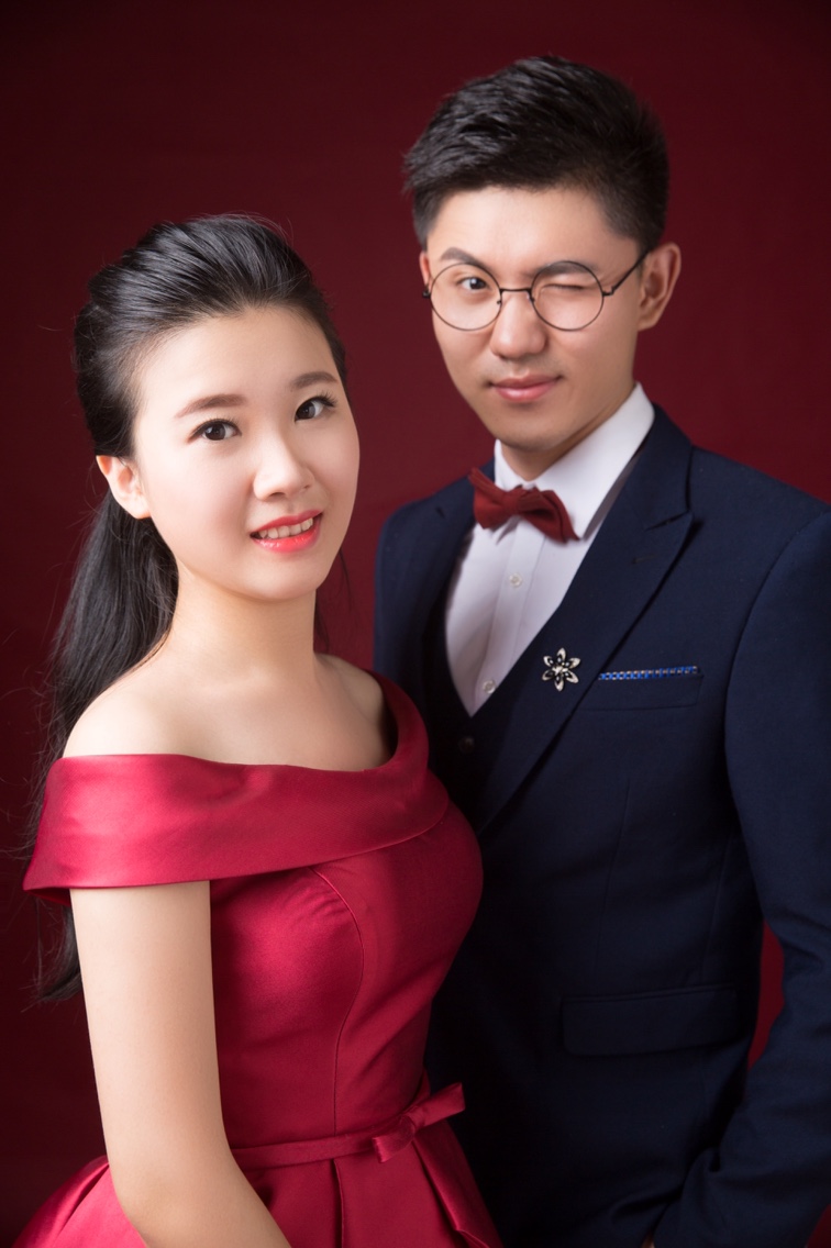 闺蜜的婚纱照，发给大家参考参考[两眼放光]