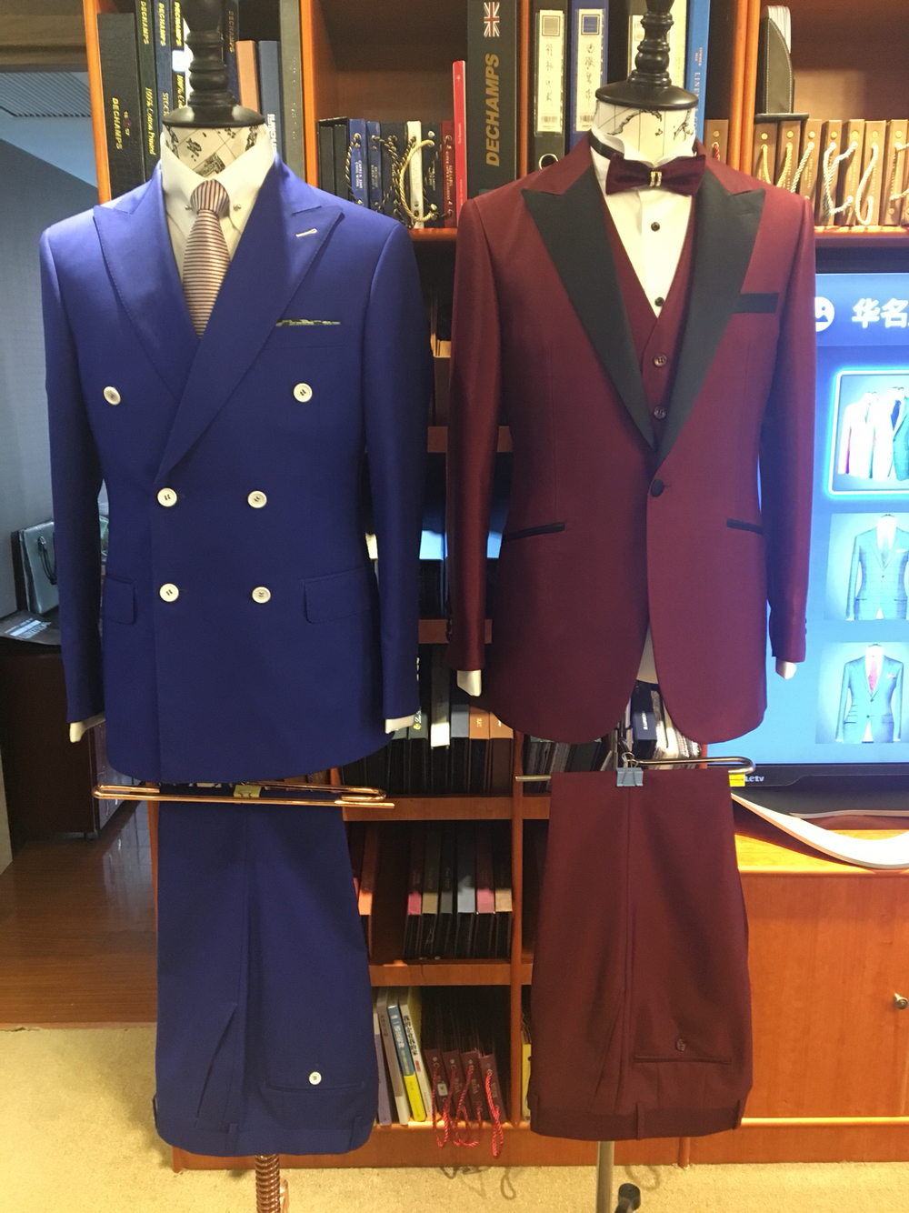 华名人男士西服礼服定制