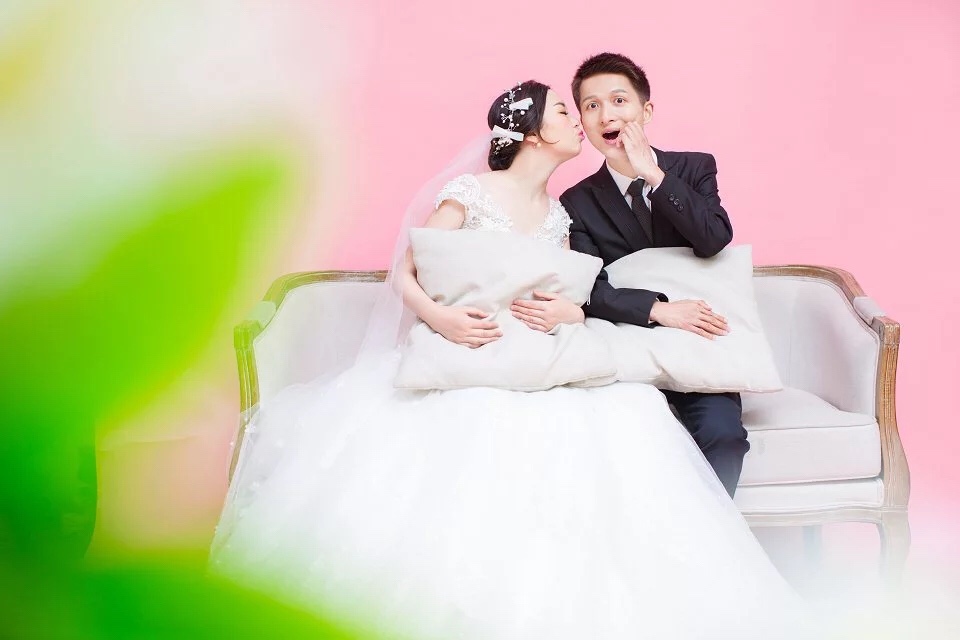 婚纱照今日出炉