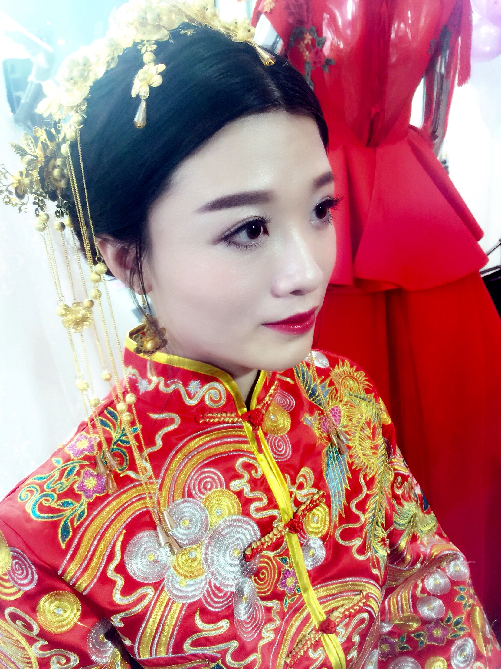 金莎专业新娘美妆造型