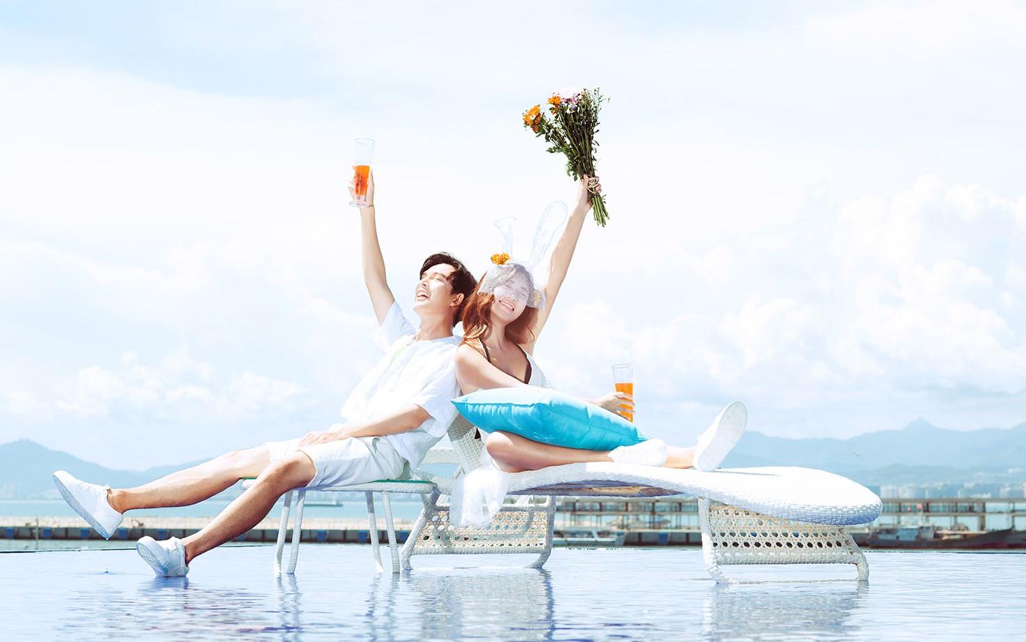 三亚羽诺印象婚纱摄影【一城双景特惠·5999】