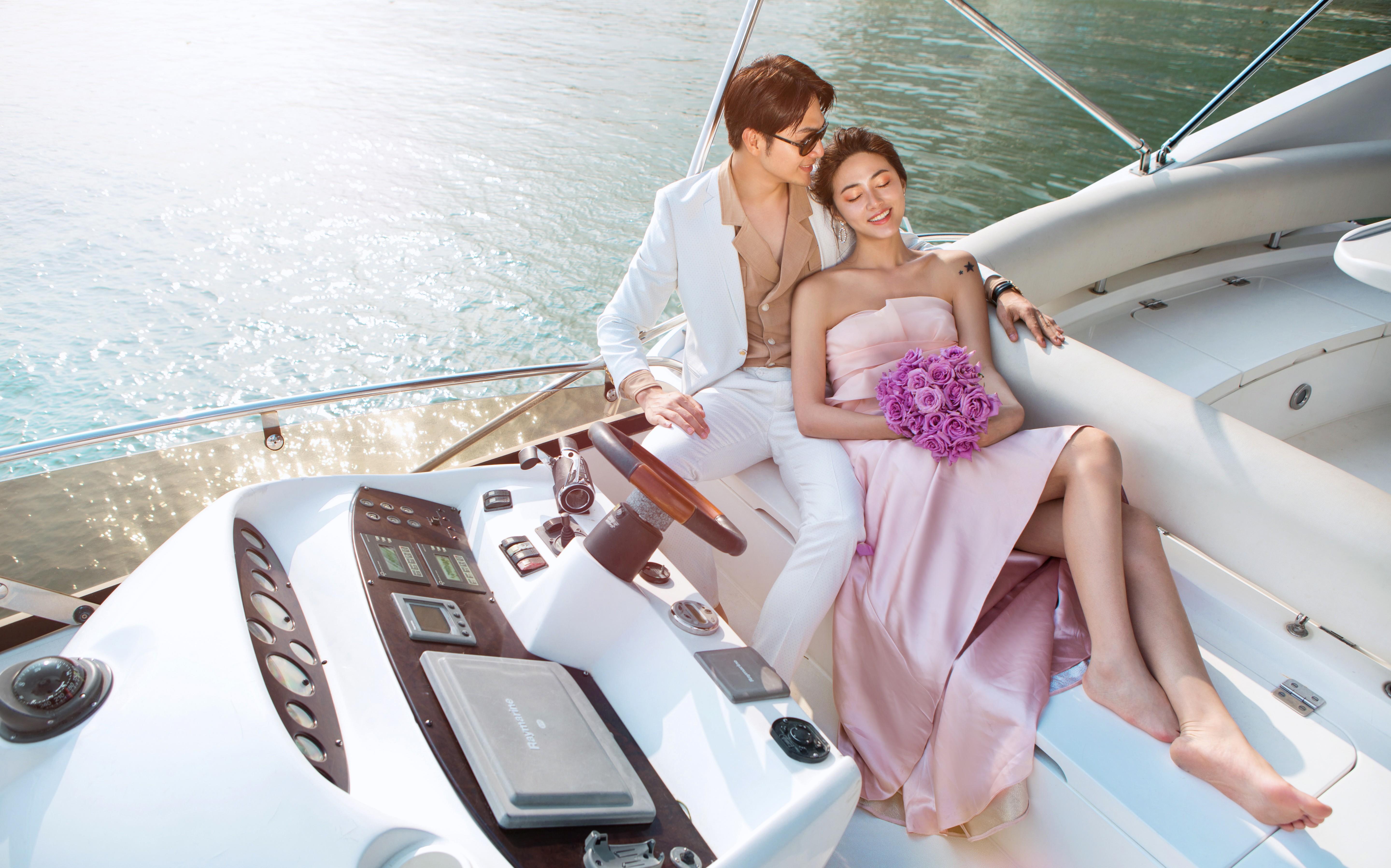 基地旅拍，豪华游艇 一站式拍摄