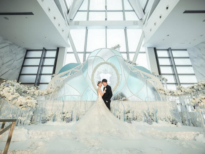 《寻星觅月》蓝白撞色浪漫婚礼