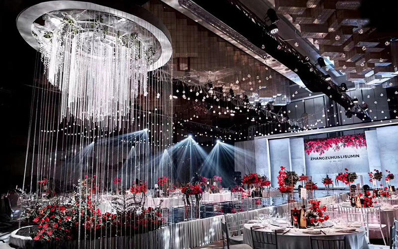 《鲜花+大理石》现代简约风