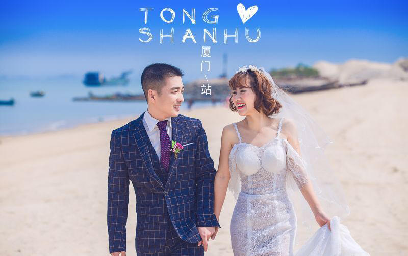 【佰莉婚紗】蜜月酒店+精修80張+贈(zèng)送婚紗+包郵