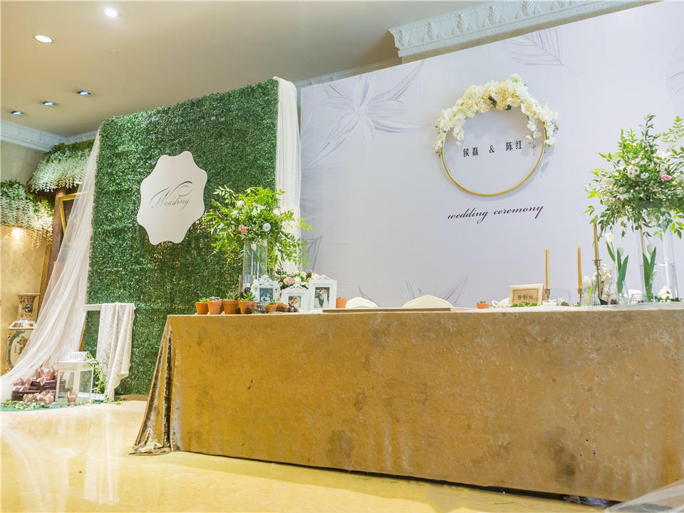 『蒂琳婚礼企划』白绿森系森林系 赠送新娘秘书