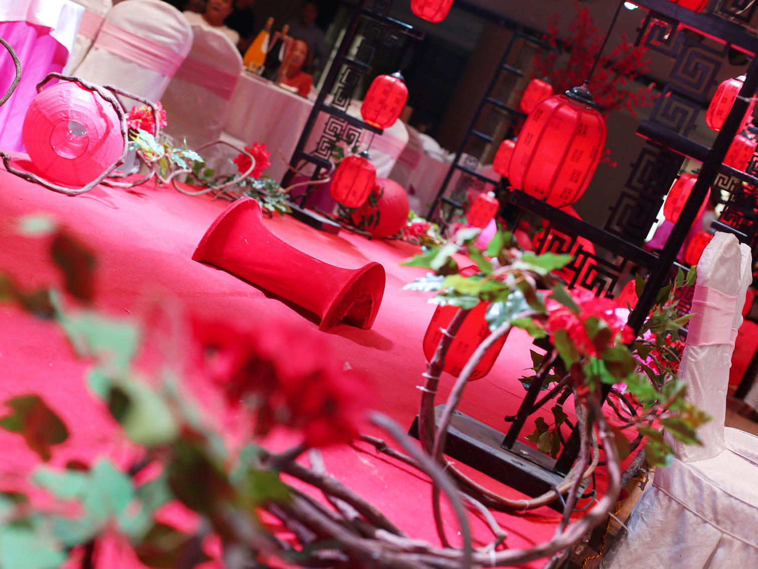 【喜库】新中式婚礼 中国红  花开富贵