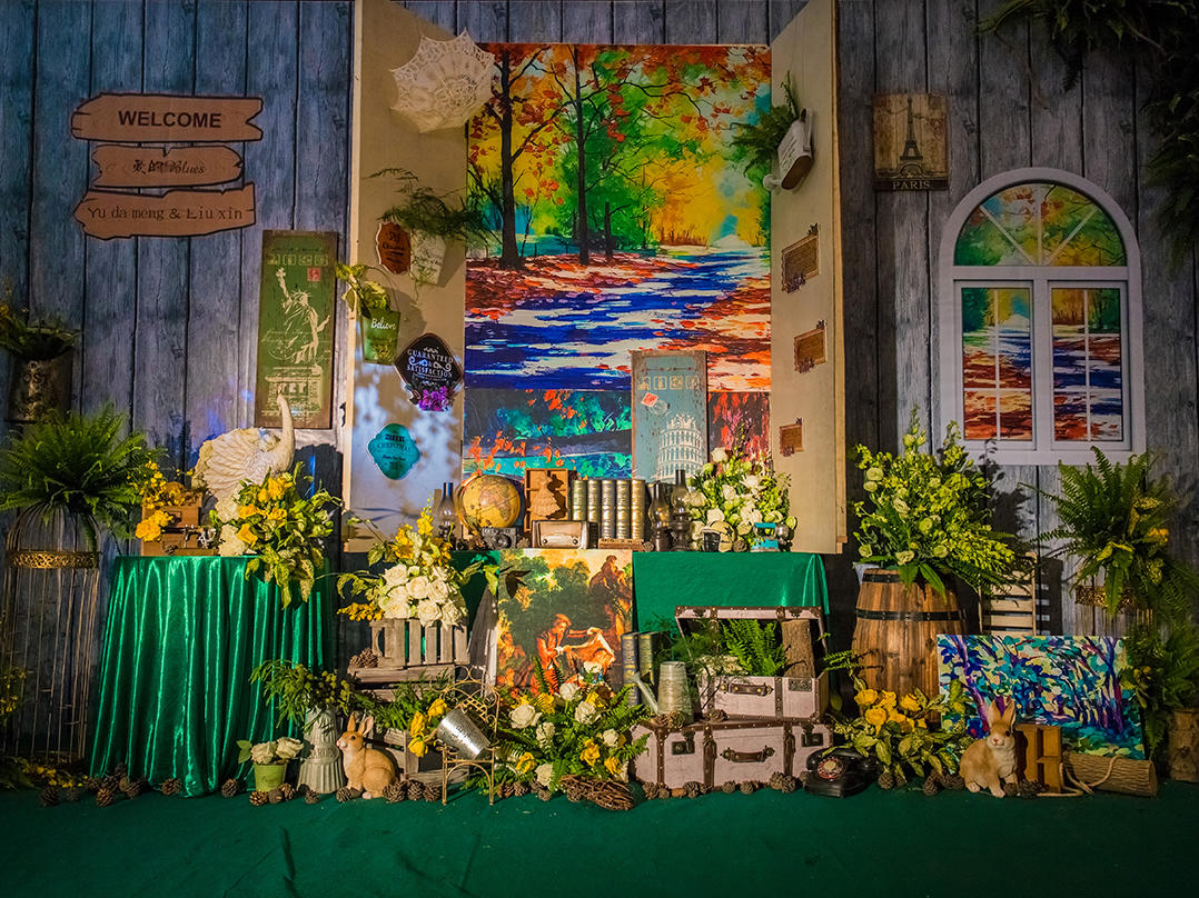 【幸福果子婚礼策划】香格里拉大酒店—绿色森系