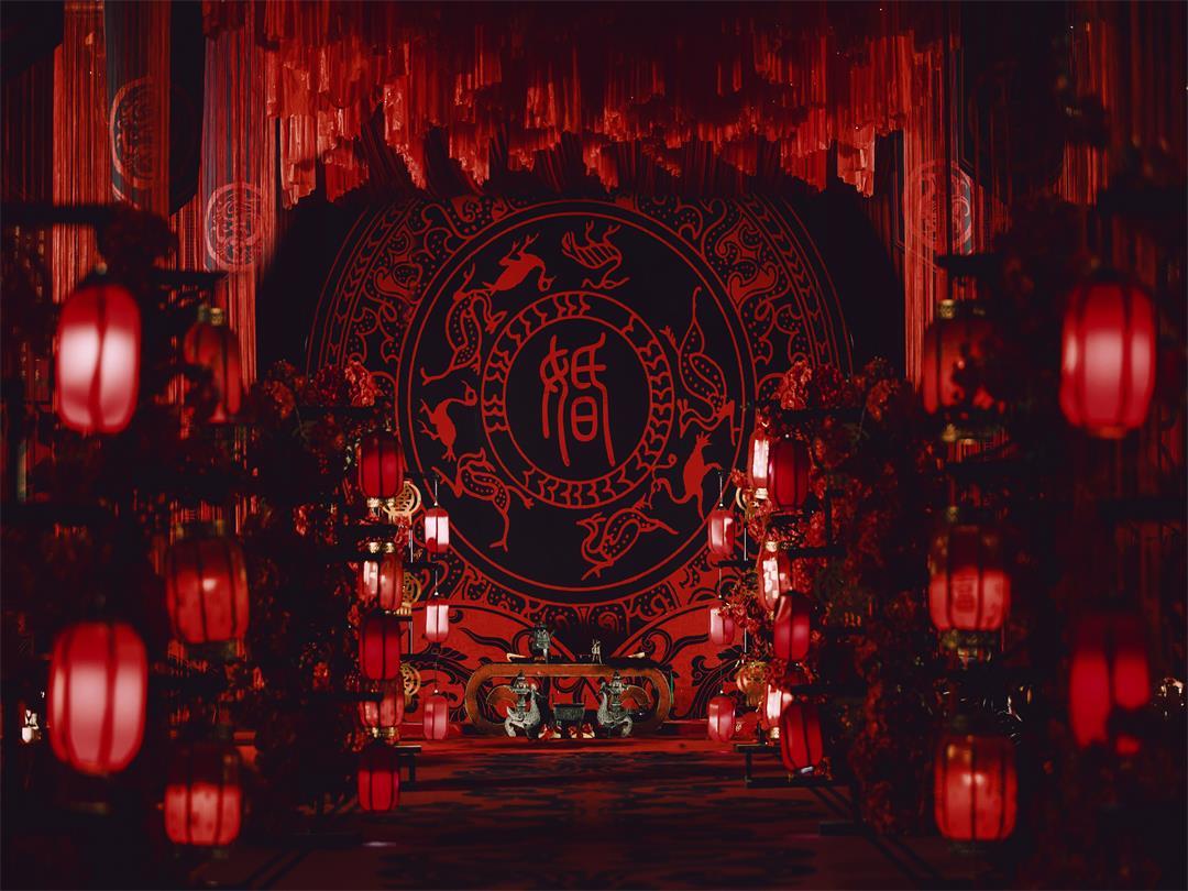 梦马婚礼作品-纯中式婚礼于喜来登昊泰厅