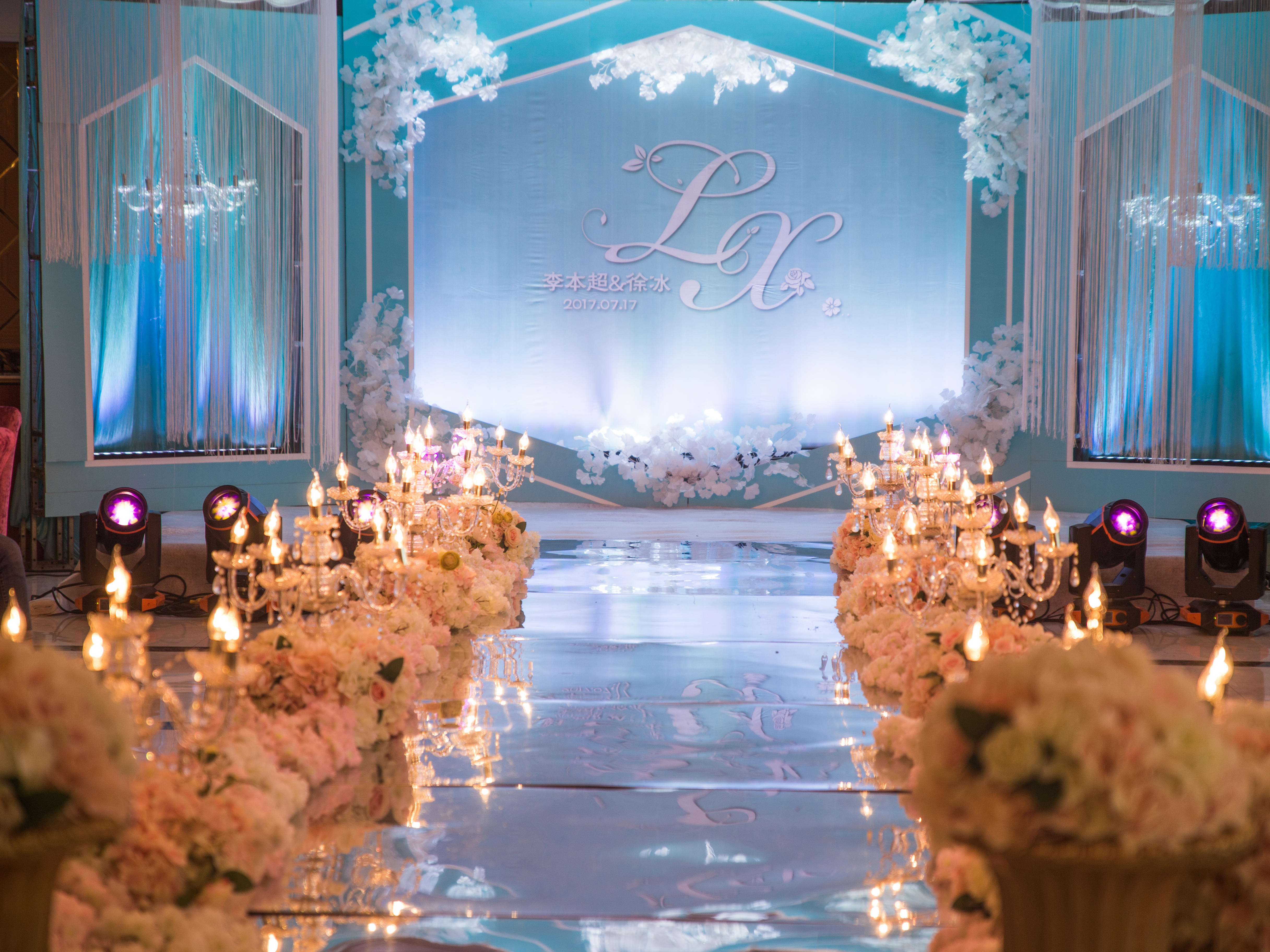 酒店里的蒂芙尼蓝系小清新风格