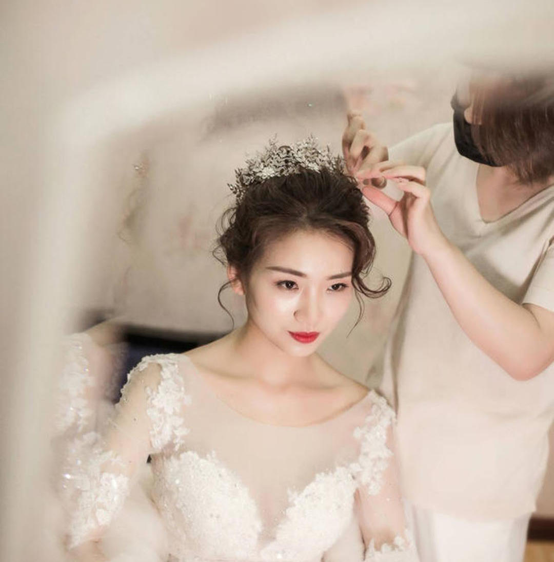 ［Dream婚纱］人气精选齐地婚纱四件套