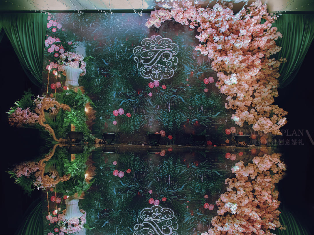 唯汀婚礼 || 秘境 绿色森系婚礼