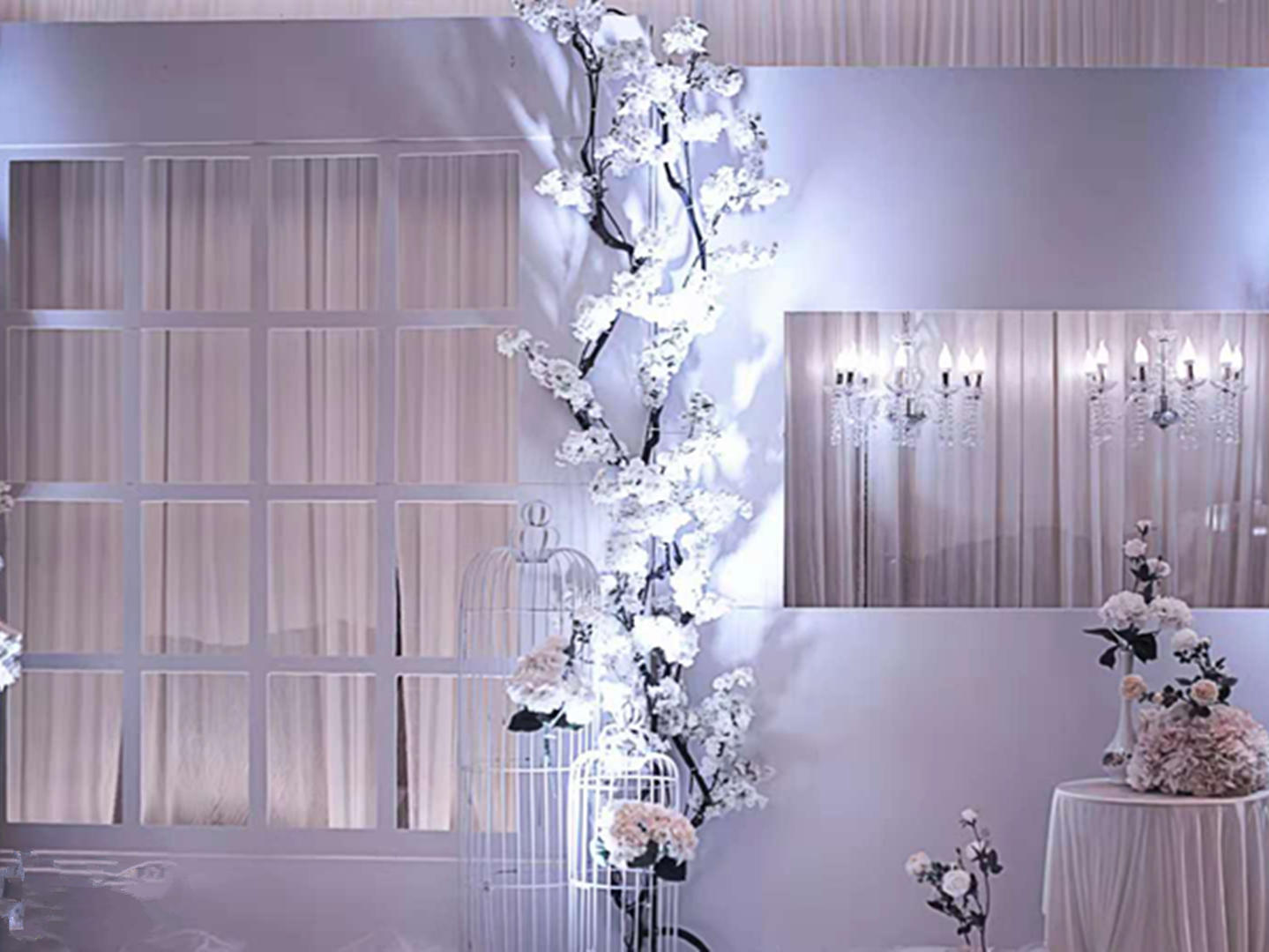 原野婚礼、小清新、白灰色（大理石系）