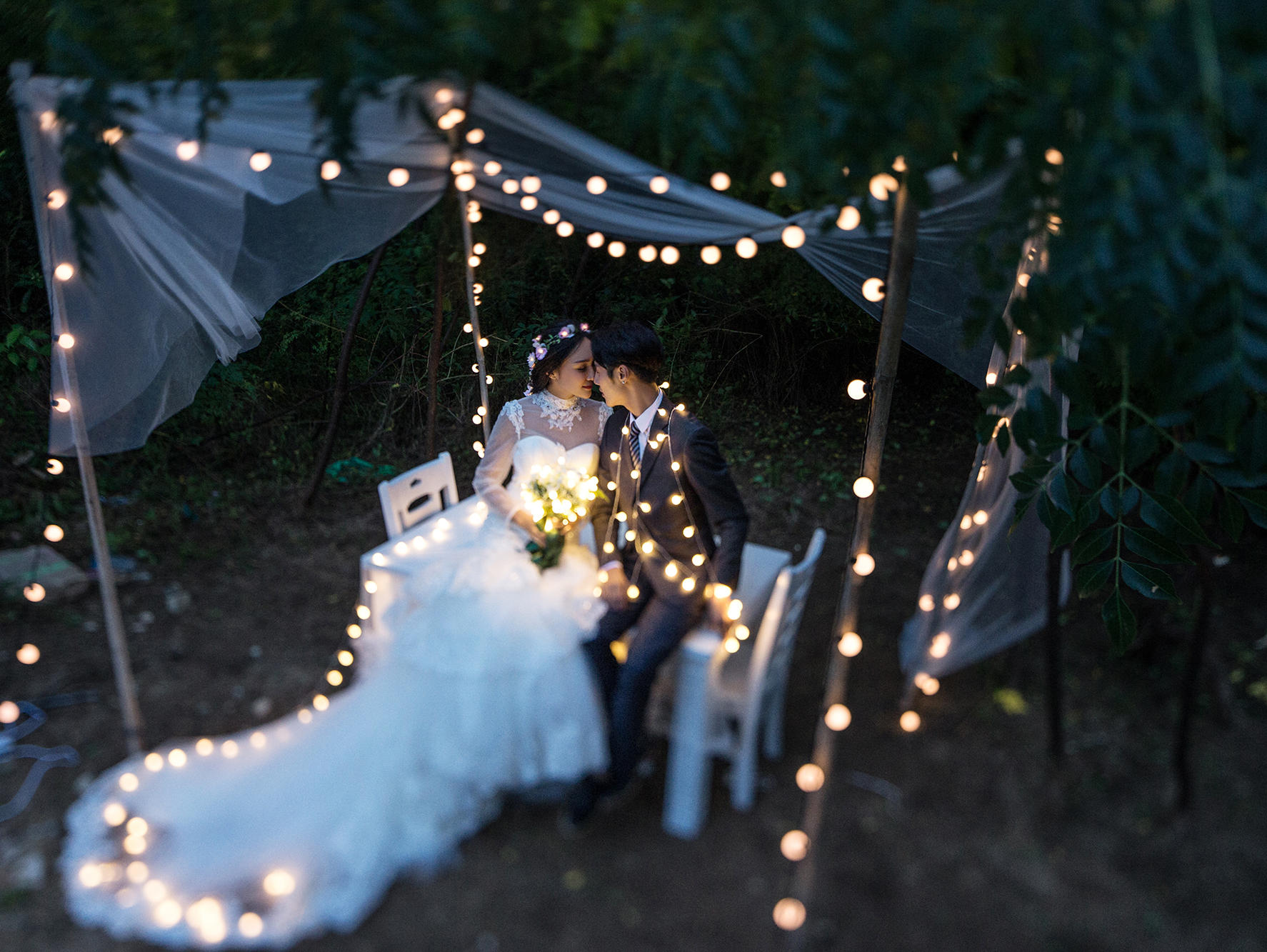 婚纱照夜景_婚纱照夜景烟花图片(3)