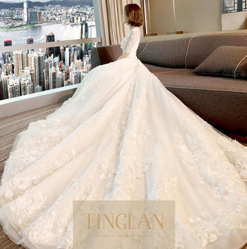 汀兰婚纱高级定制：韩国多款任选 送4件伴娘服