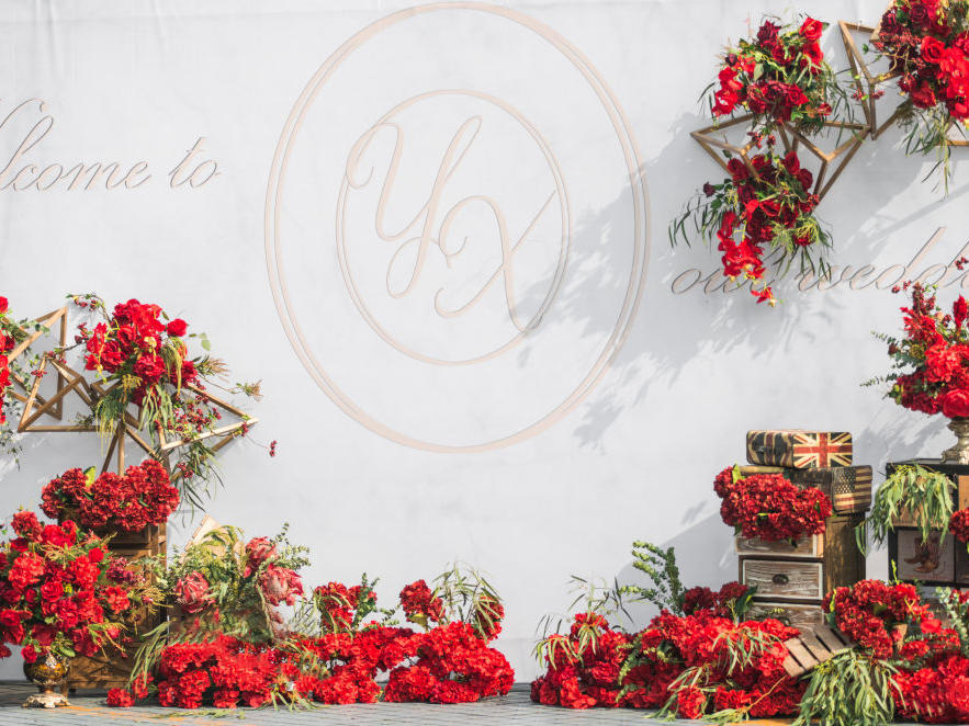 《以爱之名》轻奢红色唯美系婚礼