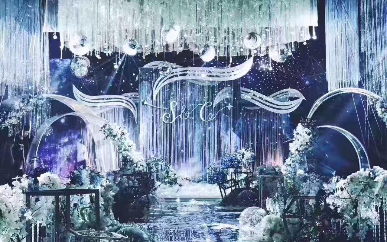 浪漫星空主题婚礼---皇&嫁