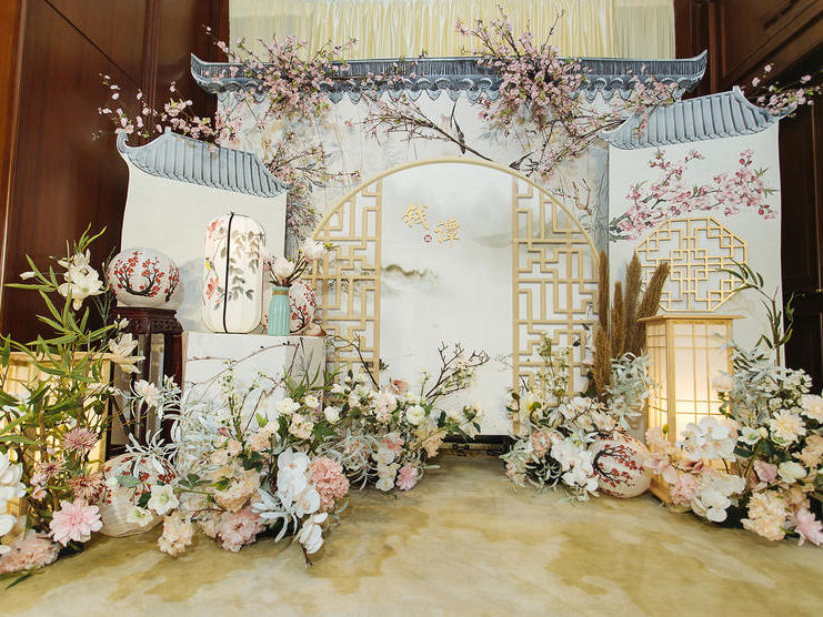 【岁玺婚礼】新中式  主题婚礼《江南》含四大金刚