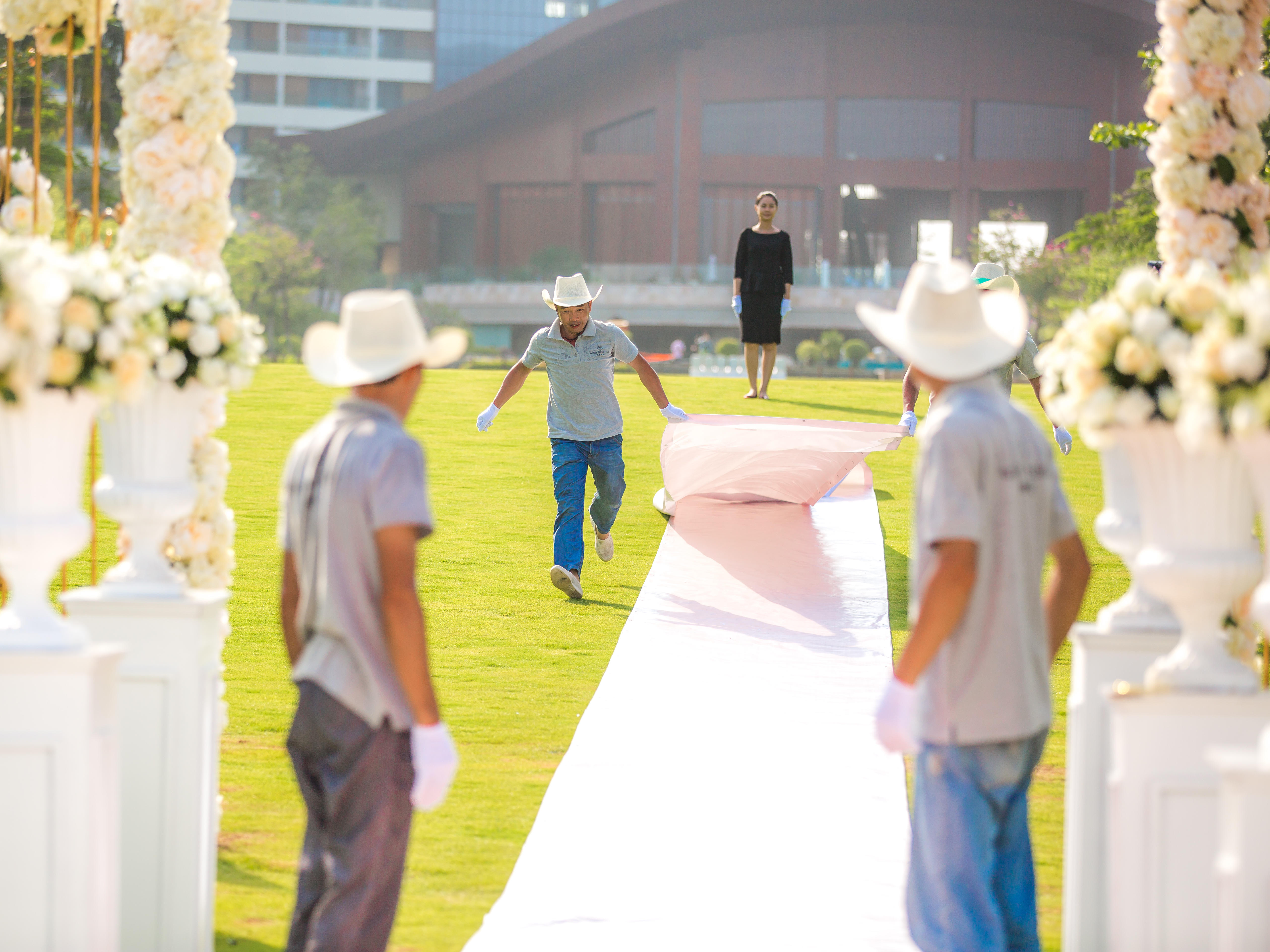 三亚婚礼 流程执行套餐B【搭配纯场布套餐使用】