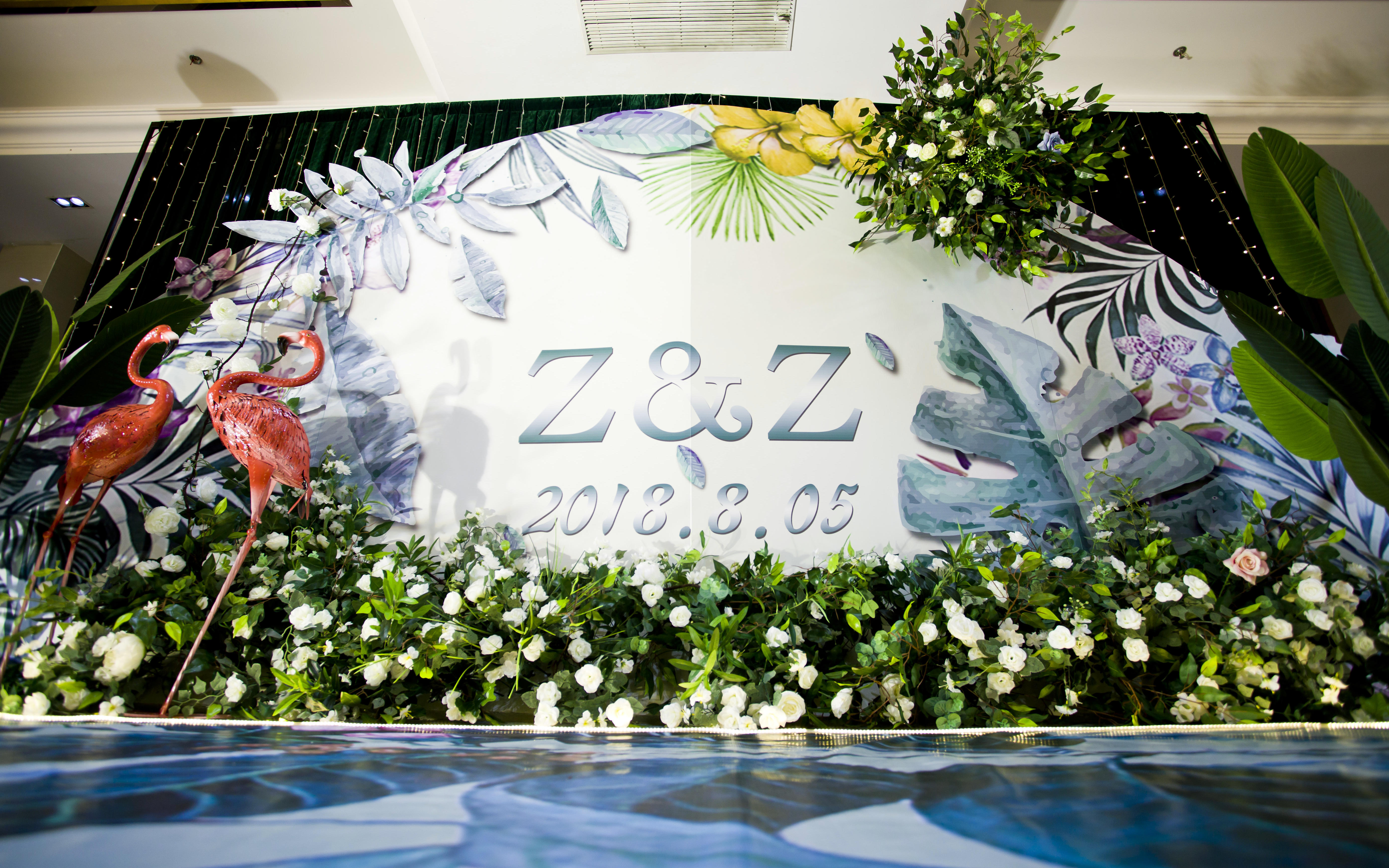 80-200人中型婚礼之选 《静谧蓝婚礼》