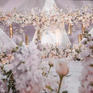 【意匠婚礼】18年度流行淡粉色花艺唯美创意策划