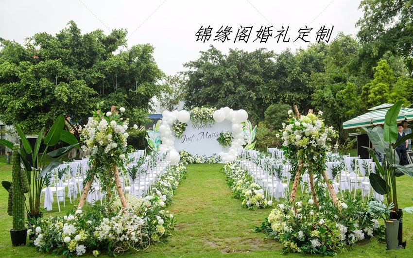 锦缘阁高端婚礼定制韩式小清新。