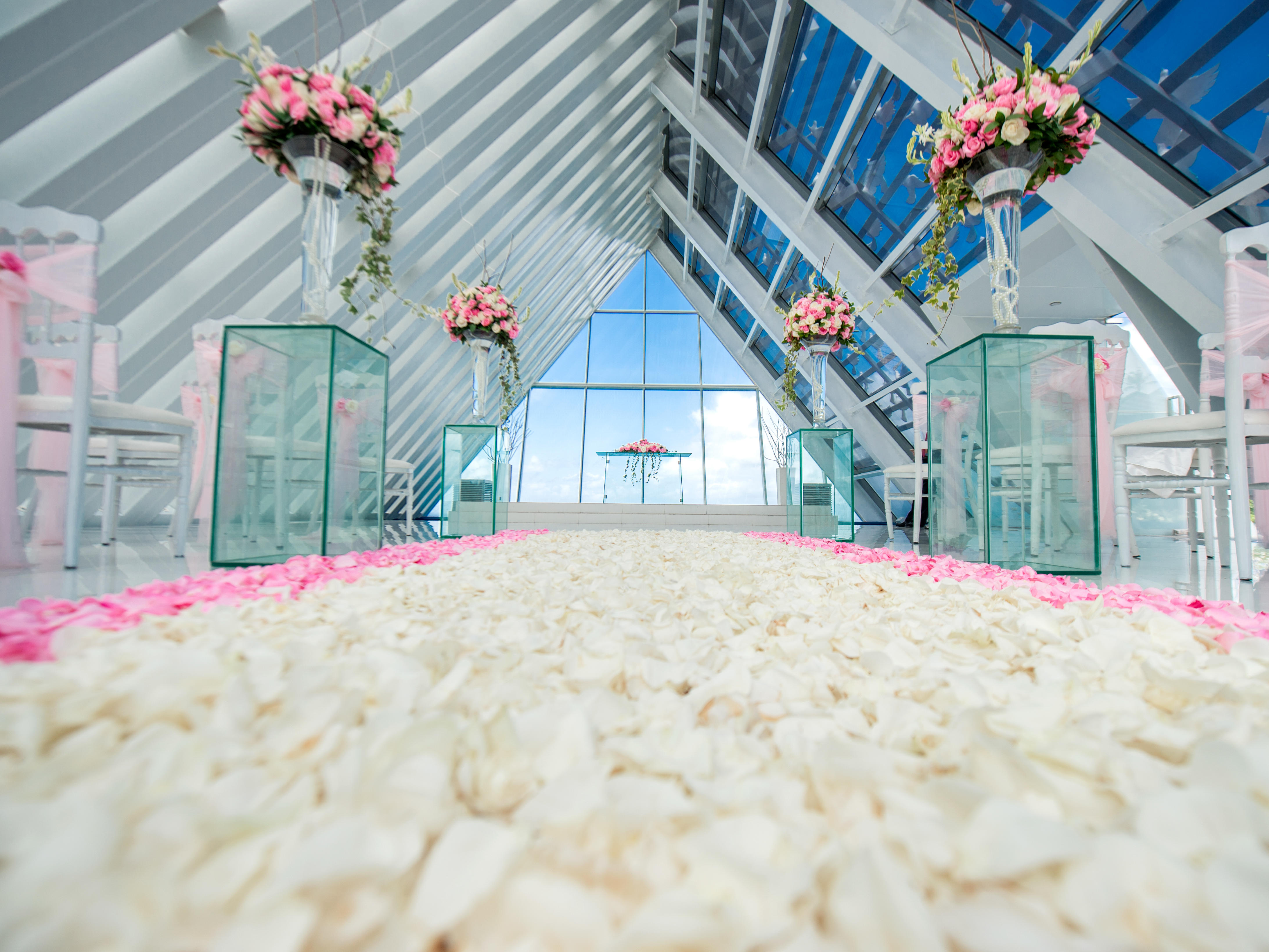 芝心巴厘岛悦榕庄教堂婚礼