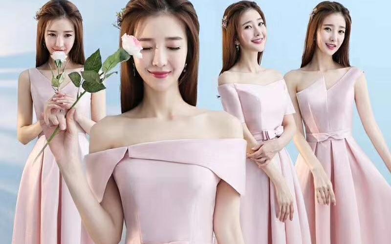 南充喜纱汇婚纱礼服中心之伴娘服租赁99元