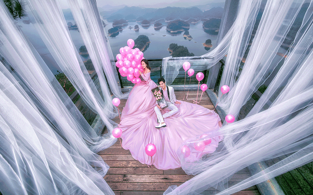 微旅拍【杭州+千岛湖】首席团队 底片全送！