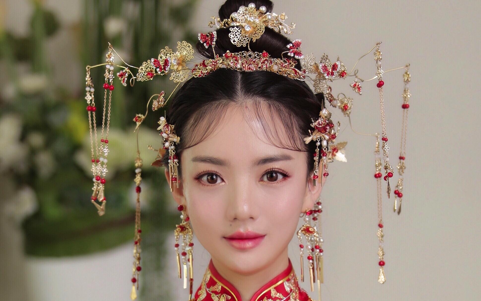 资深档高清喷枪新娘全程跟妆