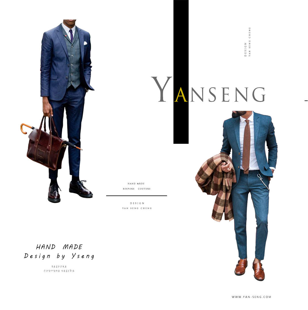 YANS/男士套西/进口入门羊毛面料/量身定制