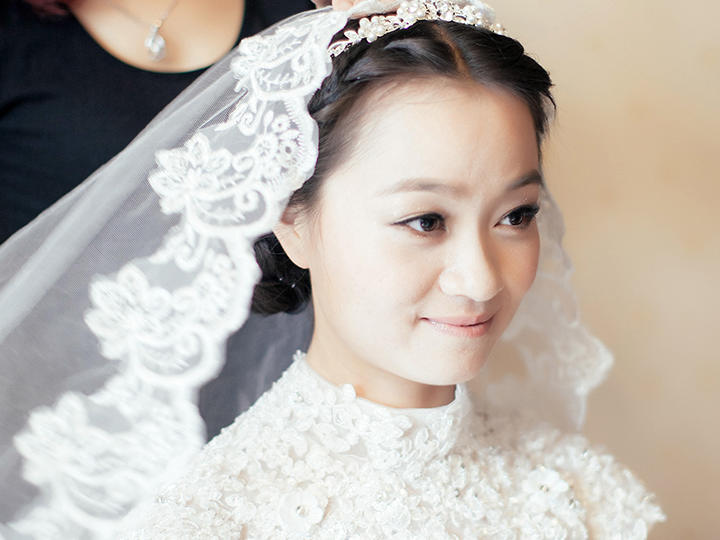 爱啦婚礼品质跟妆新娘妆半程晚宴跟妆580