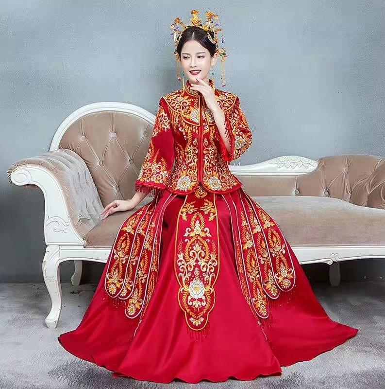 【嫁美格格】中式秀禾龙凤褂特价套餐