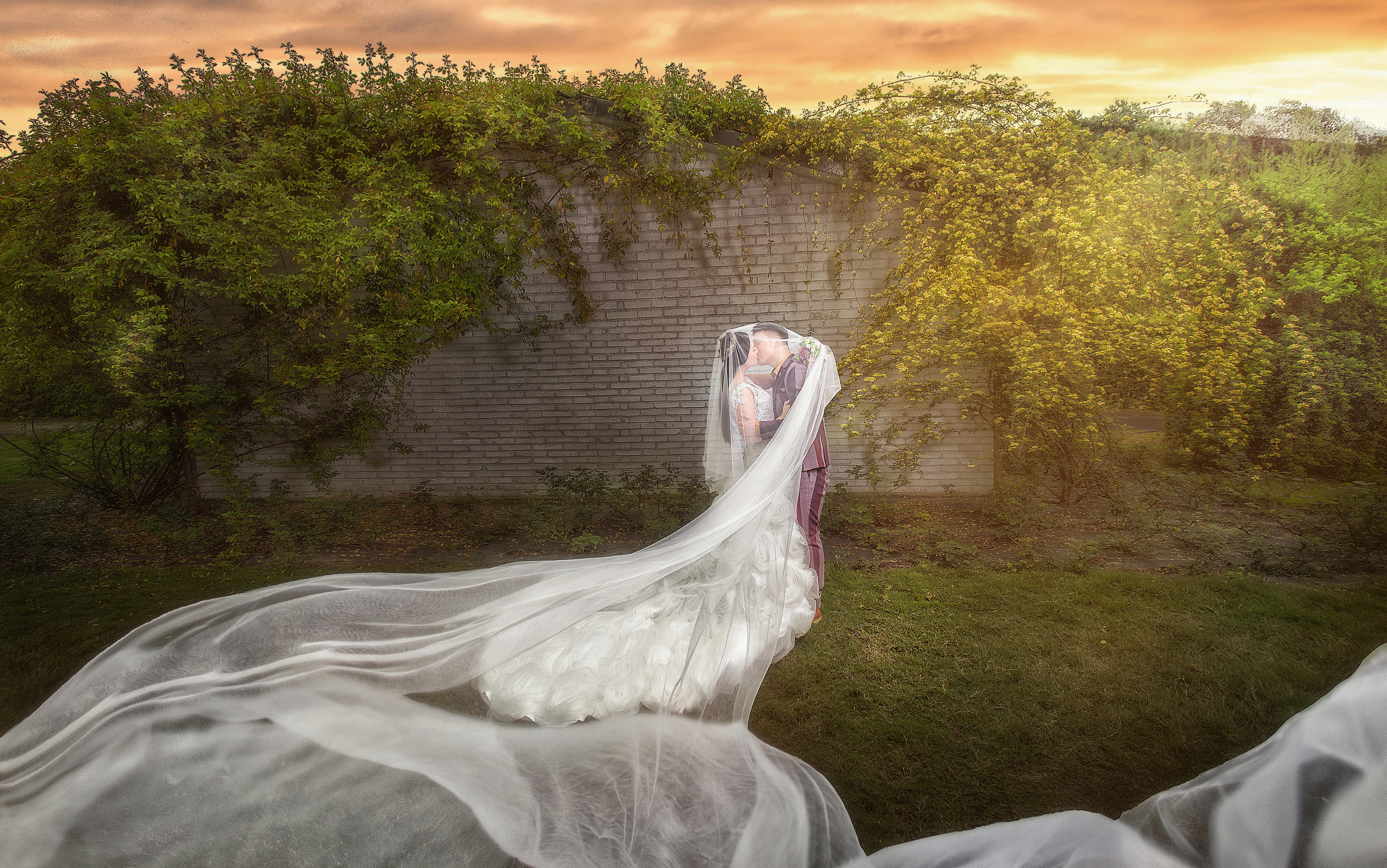 【翼視覺】創(chuàng)意中式秀禾服   6服35張精修  