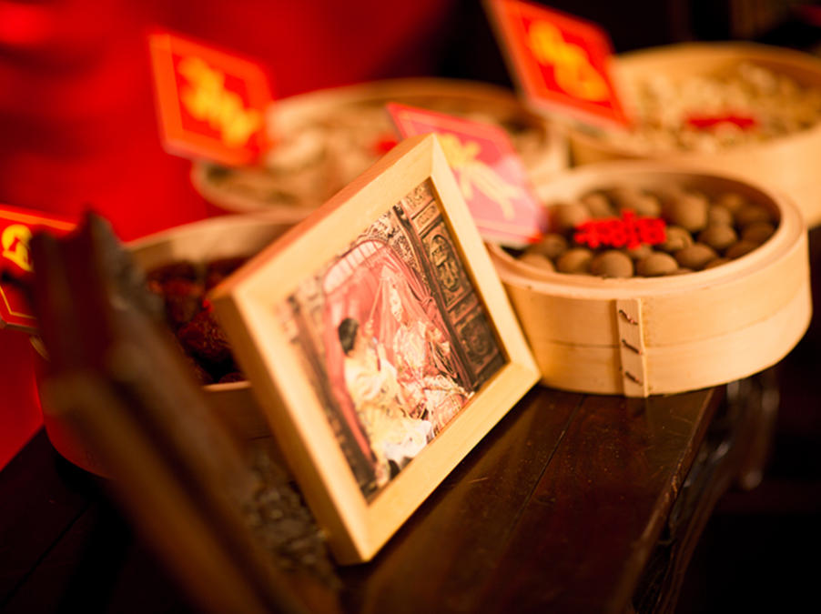 中式大紅色 喜慶中國婚禮 傳統(tǒng)