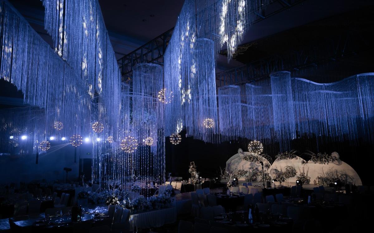 星座婚礼  复古风格 红金色 【心城】