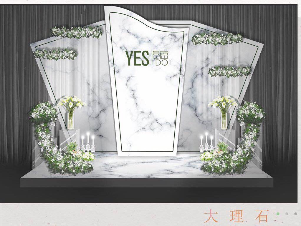 18年大热 森系大理石风，爱她就给她最坚定的爱