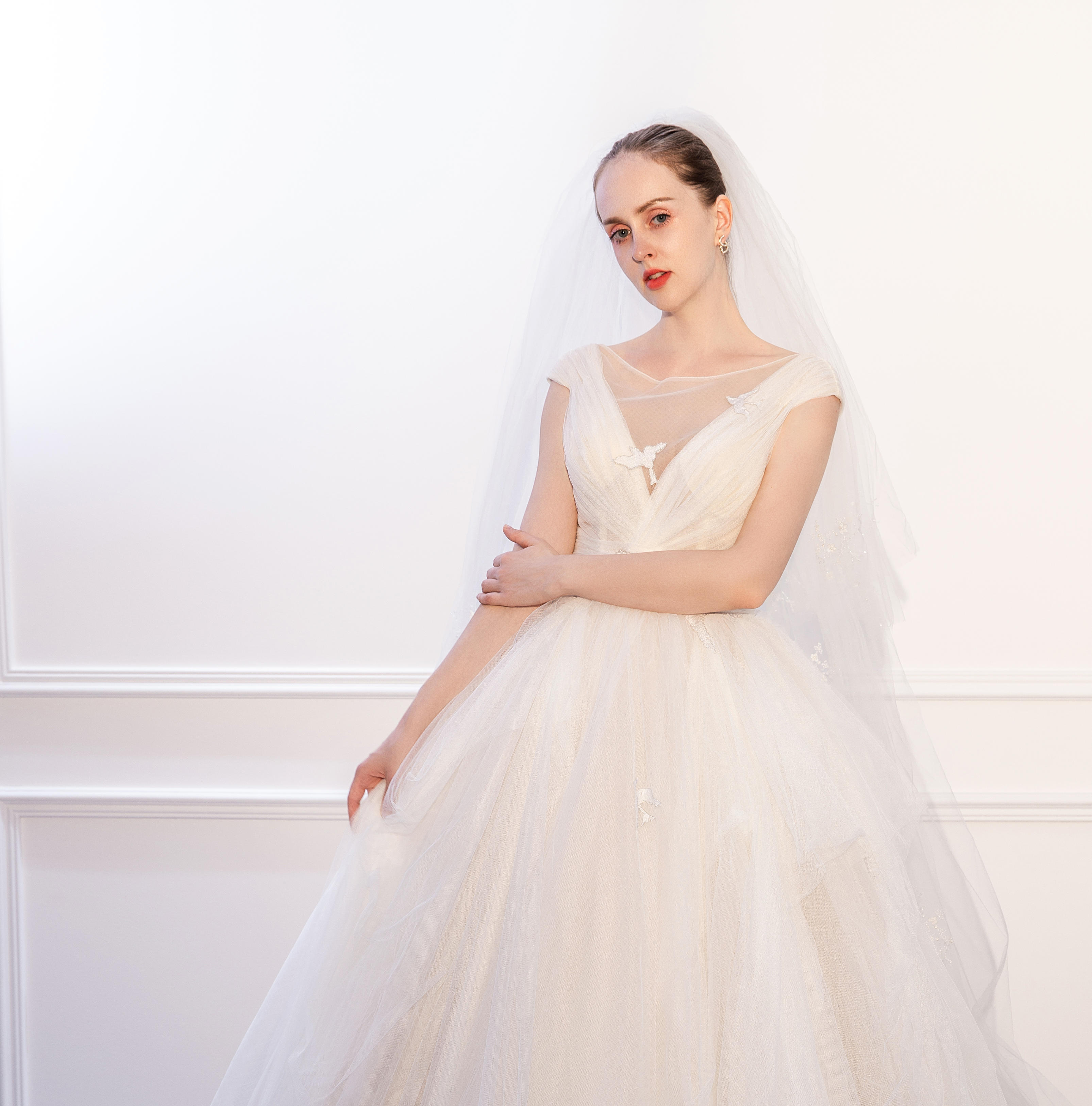 「本季超值」时尚精致出门纱一件首席化妆师跟妆 