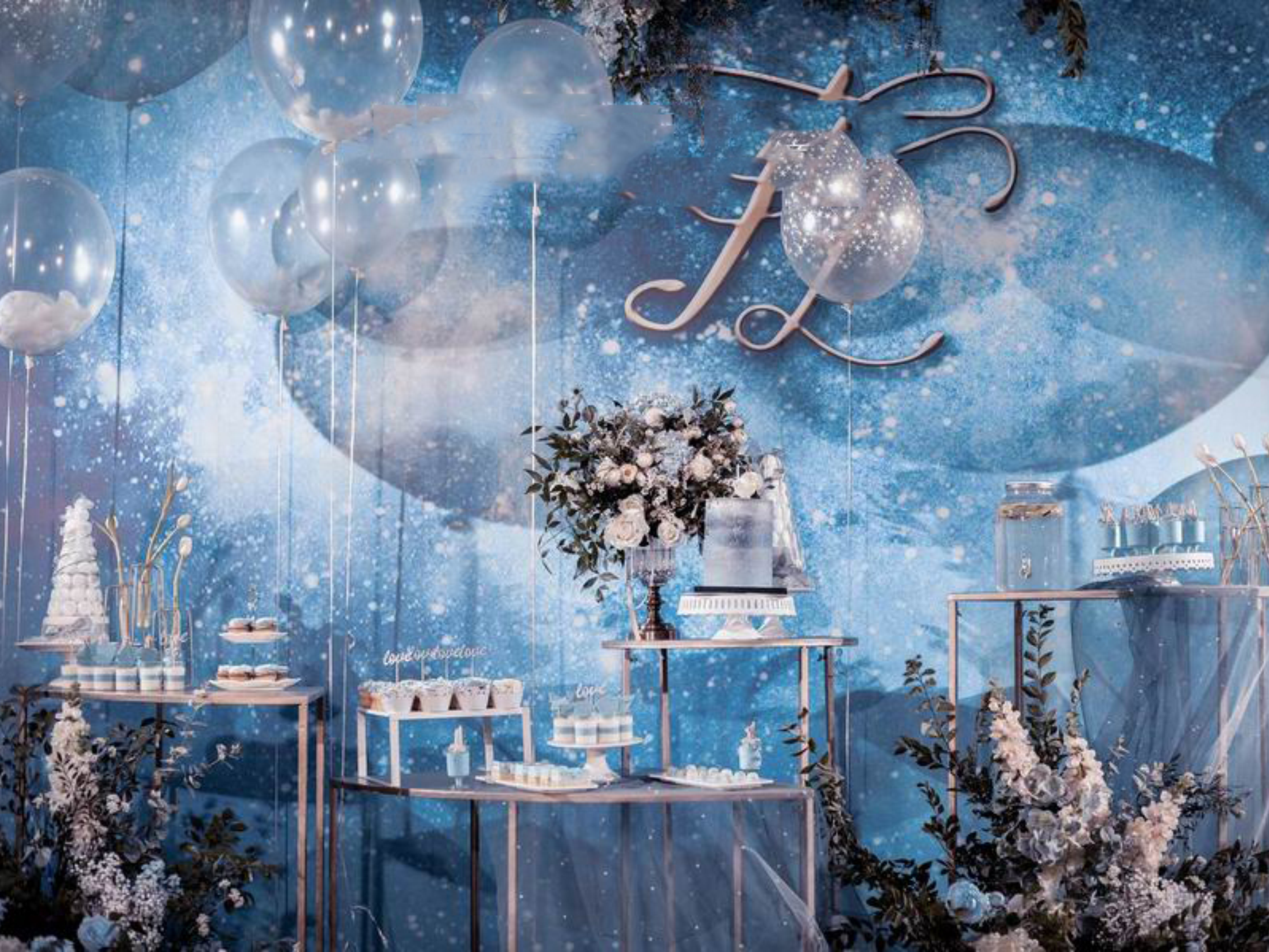 【仰望】星空主题+空中装饰