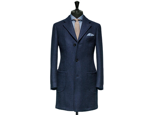 【男士礼服】8680元英国进口纯羊绒面料量身定制男士大衣