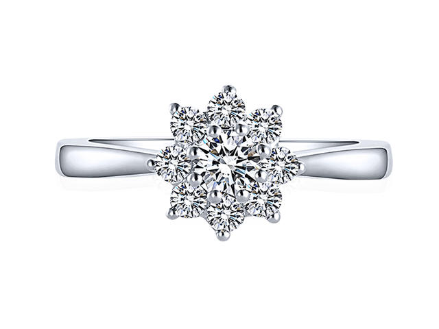 【爱当真·雪花款戒托·C06】Sunflower