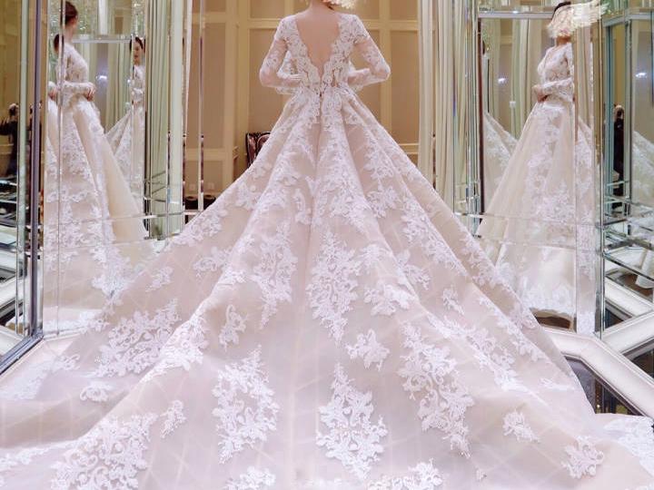 梦幻宫廷系列定制婚纱+ 赠送伴娘服