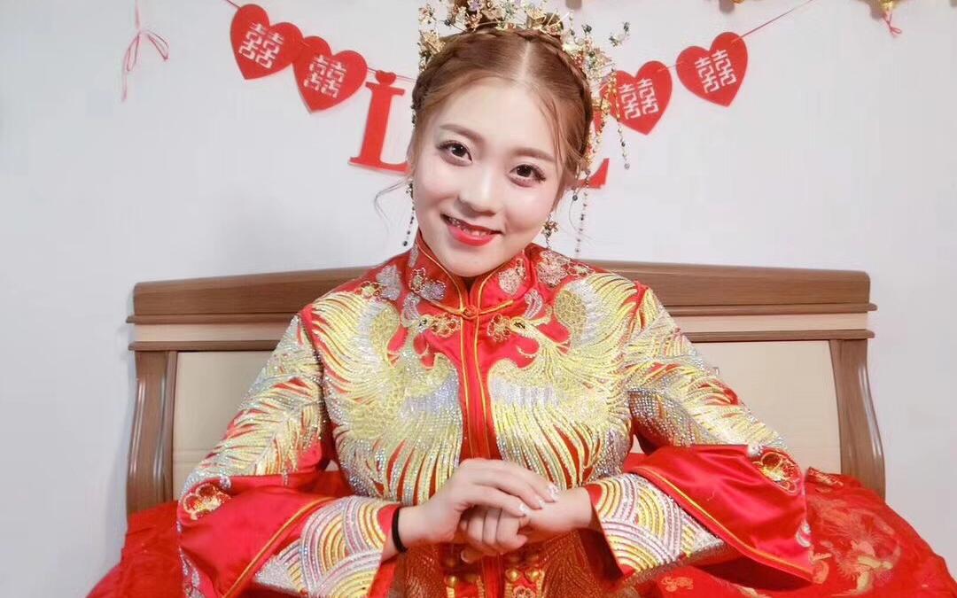 【ELLA】中式传统秀禾服婚礼当天铺床款