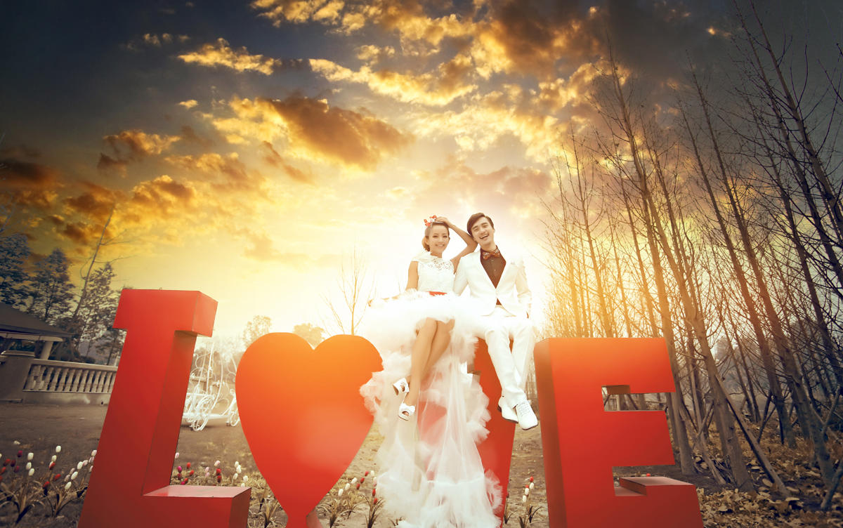 長沙星沙艾嘉婚紗攝影  水晶之戀