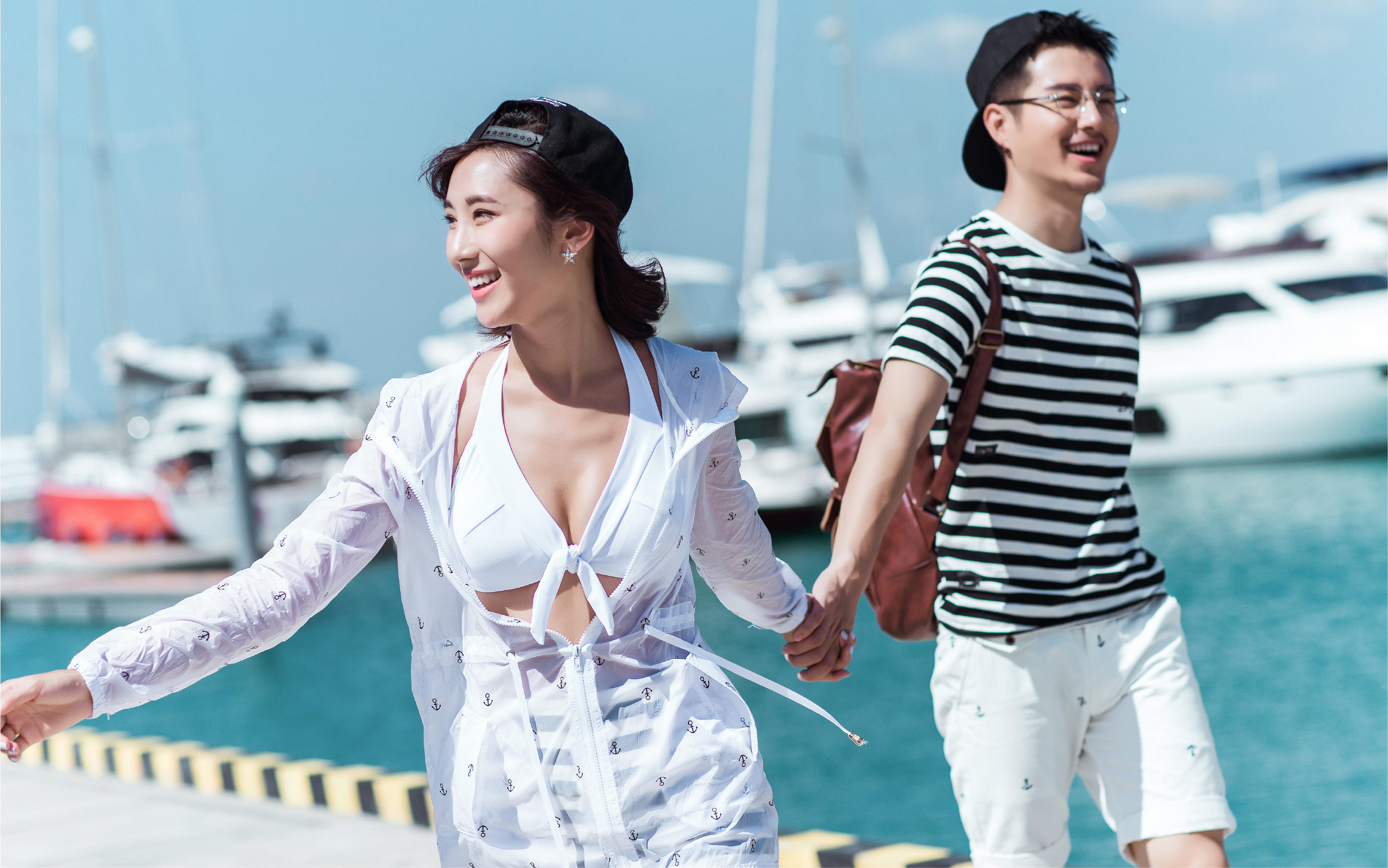 【墨匠逸品】半山半島帆船港個(gè)性婚紗照專屬婚紗照